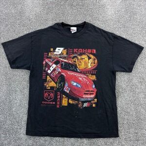 Vintage Kasey Kahne Racing Shirt Mens XL Dodge Charger Nascar Chase Authentics